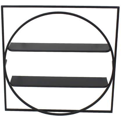 Eclipse Floating 2-Shelf Wall Hanging 60cm