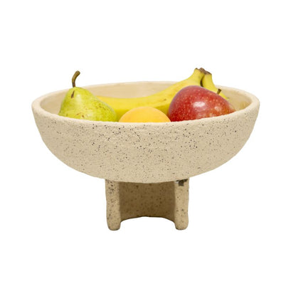 Contemporary Curve Base Textured Bowl 25cm