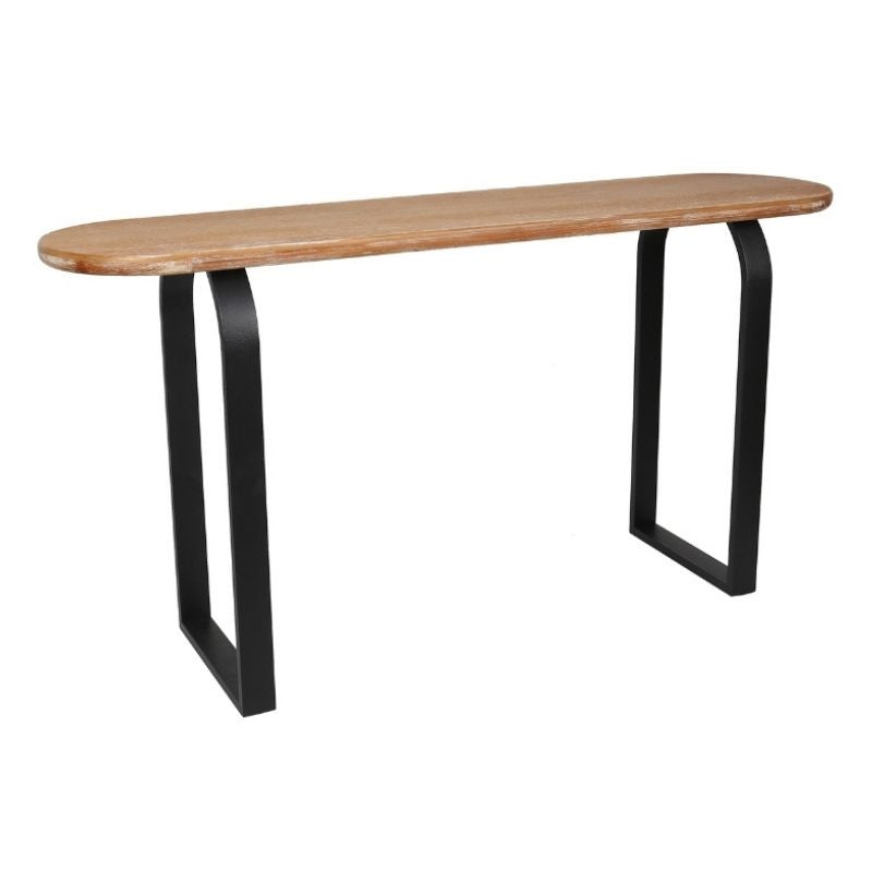 Contemporary Oval Console Table 160cm