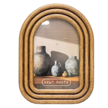 Contemporary Arch Style Photo Frame '4x6in' 20cm