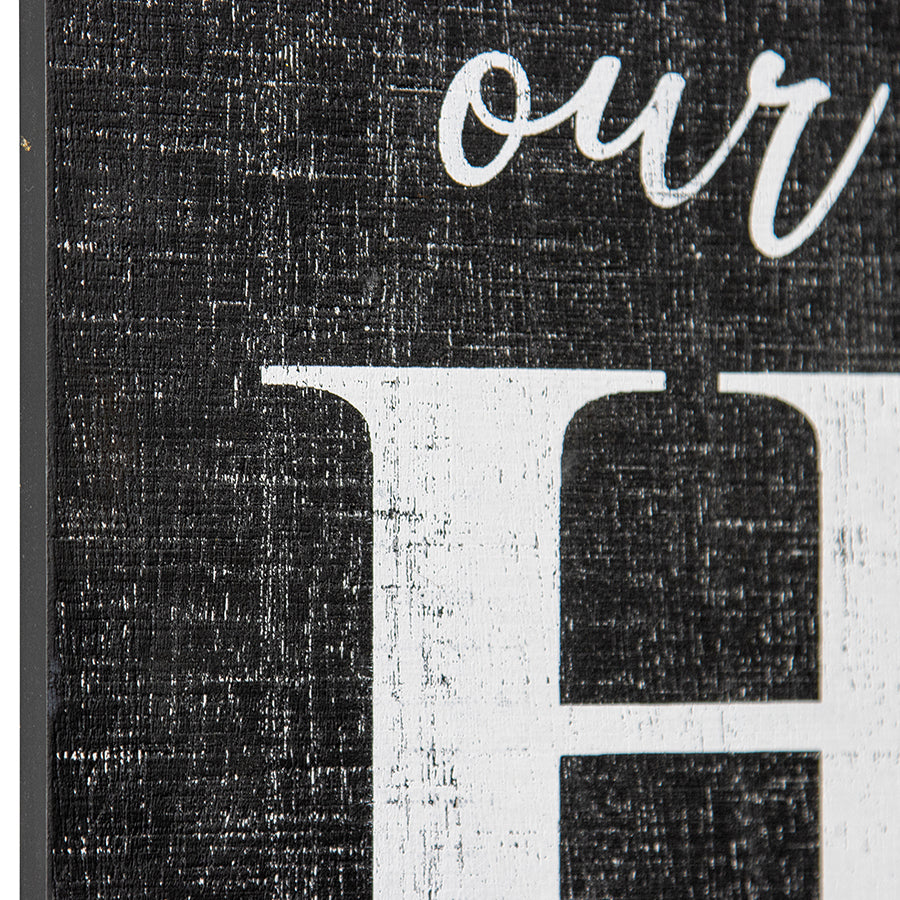 Bless Our Home Wall Art 120cm