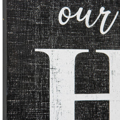 Bless Our Home Wall Art 120cm