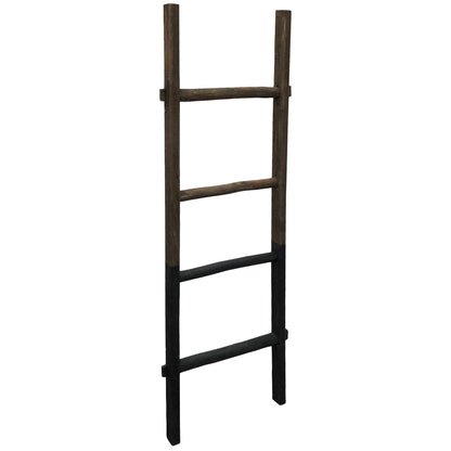 Decorative Wooden Indoor Leaning Display Ladder 46x136cm