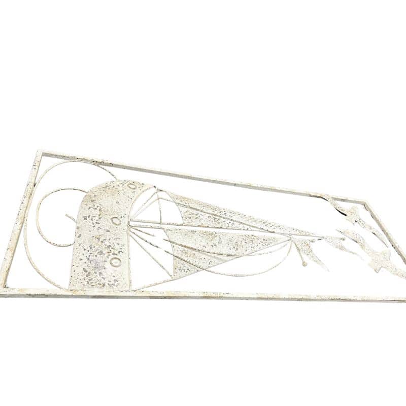 Distressed Finish Sail Boat Wall Art 90cm