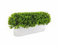 Artificial Grass in Oval Tin Pot 45cm