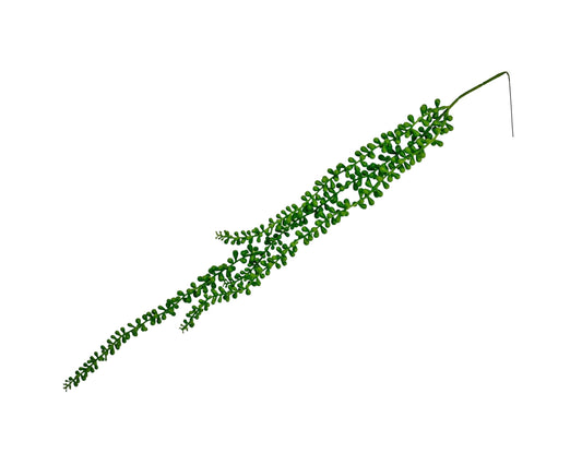 bulk 24 Artificial String Of Pearls Hanging Beads 3 Branches 73x10cm