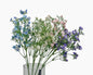 bulk 24 Artificail Babysbreath Spray 4 Assorted 15x68cm