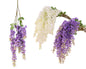 bulk 12 Artificial Wisteria Flower 2 Assorted 25x106cm