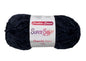 bulk 12 Black Super Soft Chenille Yarn 100G