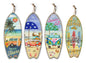 bulk 8 Kombi Beach Wall Hanging Deco Assort 78cm