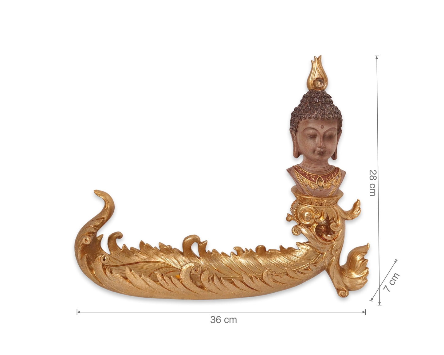 Buddha Statue Incense Holder 36cm
