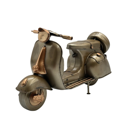 Antique Style Metal Scooter 17cm