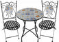 Zen Enclave 3pc Outdoor Table & Chairs Setting