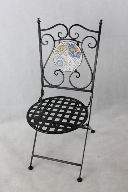 Zen Enclave 3pc Outdoor Table & Chairs Setting