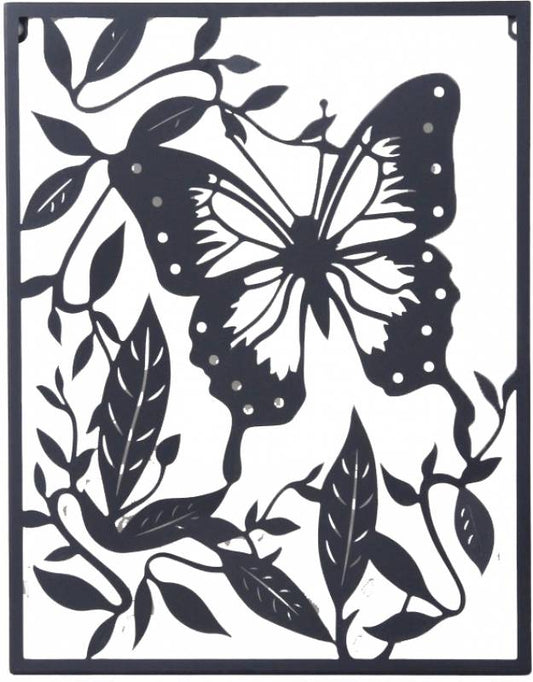 Butterfly Metal Wall Art 37x48cm