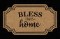 Bless This Home Doormat 60x40cm