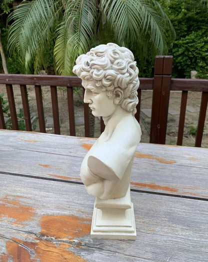 Angelo Bust Statue 26x43cm