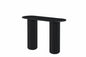 Elodie Console Table Black 120x78cm