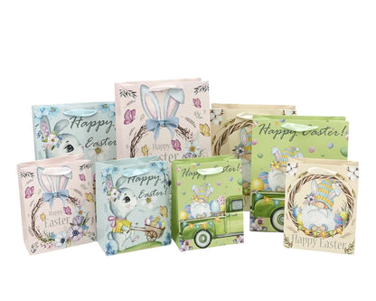 bulk 24 Xlarge Easter Surprise Gift Bag Assorted 42cm