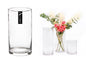 bulk 12 Glass Cylinder Vase Flower 25cm