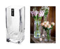 bulk 12 Glass Decorative Square Vase 20cm