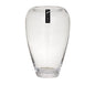 bulk 4 Roselle Glass Vase Flower 24cm