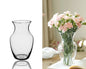 bulk 12 Glass Flare Top Vase 20cm