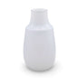 bulk 4 White Glass Belly Vase Sara 32cm