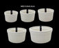 bulk 36 Medium New Bone China Ramekln 10x5cm