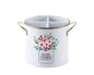 bulk 6 Meadow Bouquet Metal Utensil Holder 18x13cm