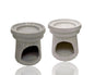 bulk 24 Vertical Stripes Ceramic Oil Burner 11x10cm