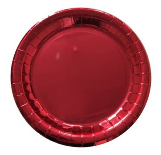 bulk 240 Disposable Side Plate Red 16cm