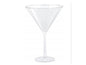 Bulk 24 739ml Jumbo Disposable Martini Glass 18x25cm