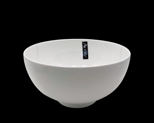 bulk 24 White Fine Bone China Bowl 7ln 18x10cm