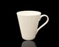 bulk 36 Cone Shape Fine Bone China Mug White 300ml
