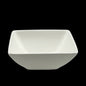 bulk 24 White Bone China Square Bowl 16x10cm