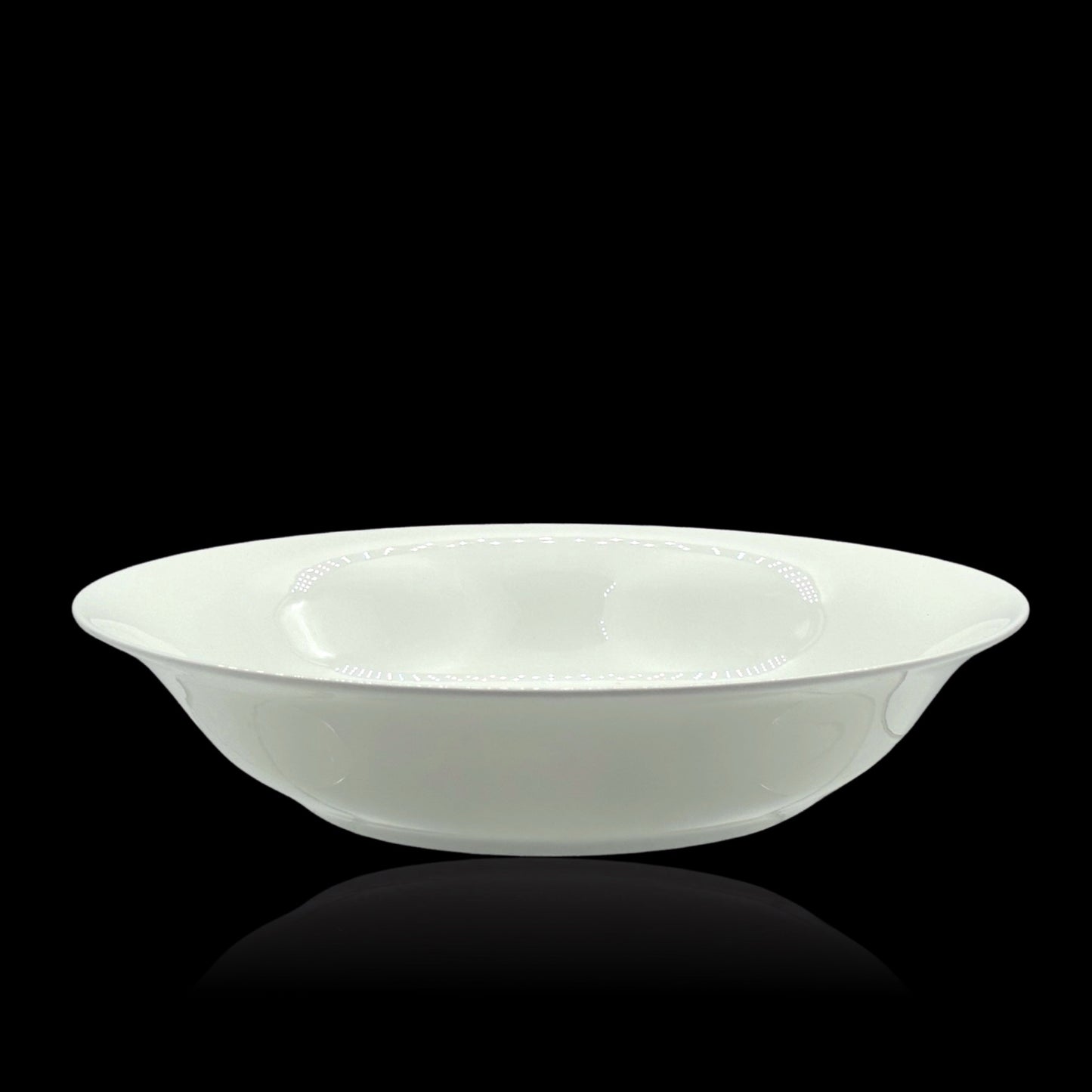 bulk 18 White Bone China Round Bowl 26x7cm
