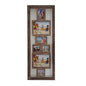 A Wooden 7 Collage Photo Frame w Glass Background 116cm