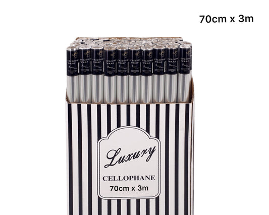 bulk 50 Cellophane 70cmx3m on 38mm Core
