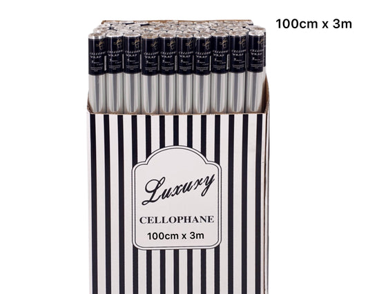 bulk 50 Cellophane 100cmx3m on 38mm Core