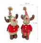bulk 8 Mr & Mrs Rudolph Standing Deer Assort 51cm