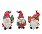 bulk 12 Xmas Polyresin Gnomes Assorted 14cm