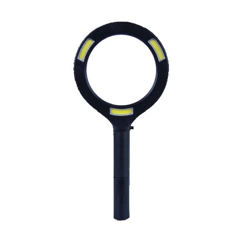 Brillar Light Up Magnifying Glass – Blue, 3× Magnification with COB LED Lighting