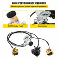 Go Kart Hydraulic Brake Kit Master Cylinder 150cc Universal