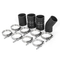 Turbo Intercooler Pipe Boot Kit Ford 6.0L Powerstroke 03-07 Silver