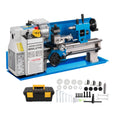 Metal Lathe 7'' x 14'', Mini Metal Lathe 0-2500 RPM Variable Speed,Mini Lathe with 4\