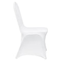 Stretch Spandex Chair Covers White 100PCS Folding Universal Fitted