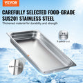 6 Pack Full Size Hotel Pans 2.5