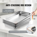 6 Pack Full Size Hotel Pans 2.5