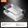 6 Pack Full Size Hotel Pans 2.5